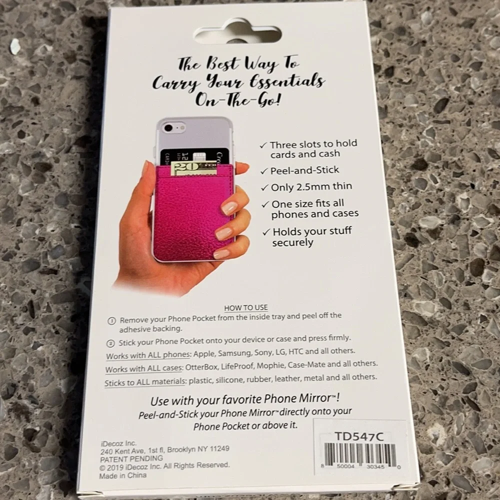 🦋4/$25 Tie Dye Phone Pocket